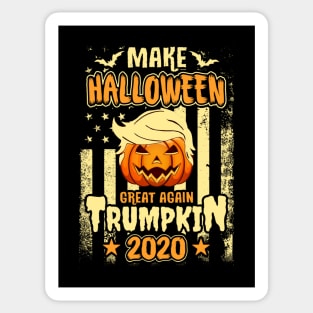 Funny Trumpkin Halloween Vote Pro Donald Trump 2020 Election Sticker